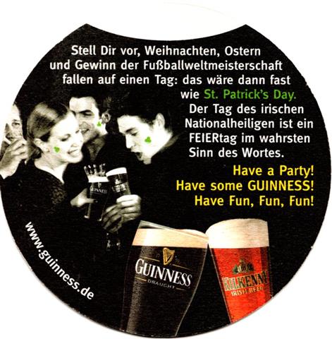 dublin l-irl guinness guinness st rund 3a (210-stell dir vor) 